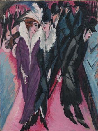 Ernst Ludwig Kirchner Street, Berlin china oil painting image